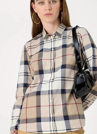 Картата жіноча сорочка barbour