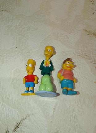 Лот фигурки фигурка симпсон fox 2007 simpsons