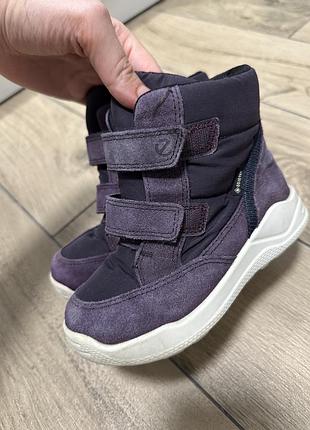Ecco термо черевики gore tex