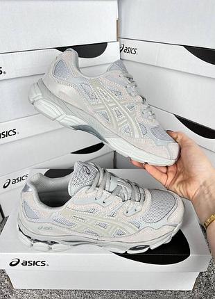 Жіночі кросівки asics gel-nyc grey