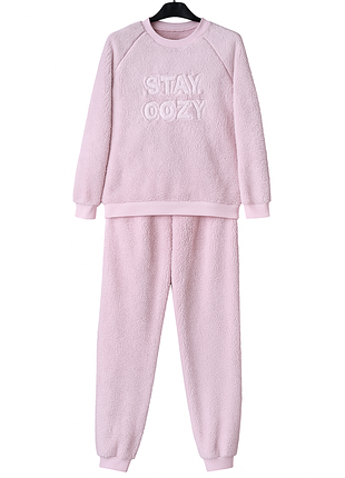 Мегатеплий домашній костюм плюшева піжама зимова тепла плюшева тедді