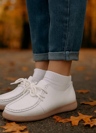 Мокасини сліпони кросівки нові шкіра розмір 36