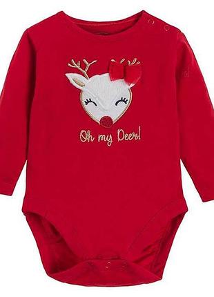 Новорічний боді cool club, р.80.