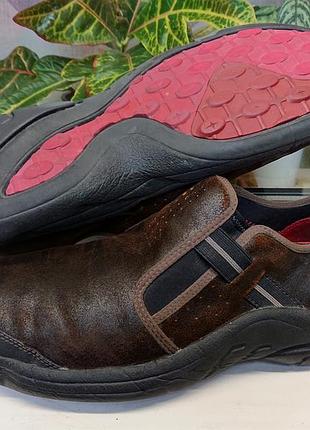 Очень мягкие и супер-легкие кожаные туфли-мокасины " clarks ® privo ", оригинал  47 р