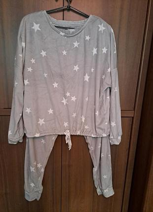 Женская пижама с геометрическим принтом