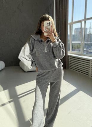 Теплий костюм з альпаки