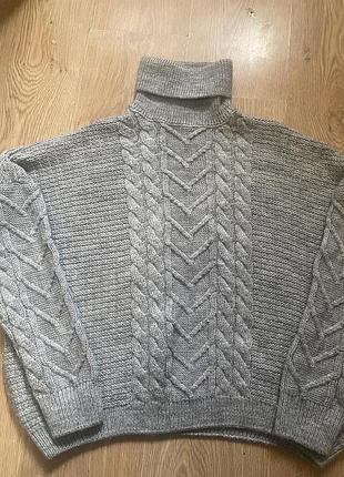 Свитер шерсть мохер оверсайз