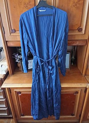 Шелковый халат халатик натуральный шелк