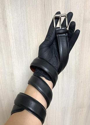 Чоловічий шкіряний оригінальний ремінь coach