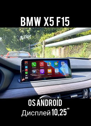 Магнитола android bmw x5 f15 4/64 carplay 4g-lte gps wifi usb 8 ядер