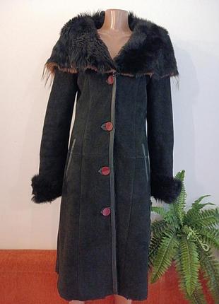 Дублёнка из натурального меха.