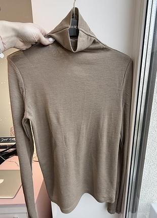 Гольф zara 100% вовна, водолазка