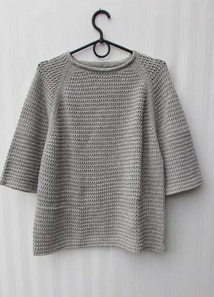 Шерстяной свитер джемпер  с добавлением кашемира