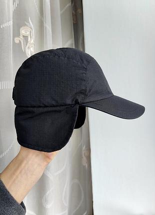 Туристическая кепка бейсболка с наушниками бейсболка с защитой на шею и уши кепка goretex the north face rab