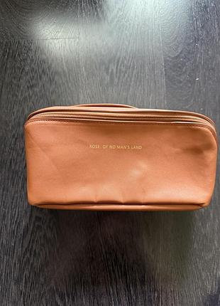 Косметичка-органайзер rose of no man’s land світло-коричнева