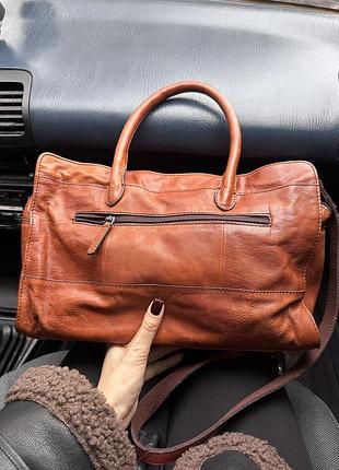 Кожаная сумка 👜 на осень