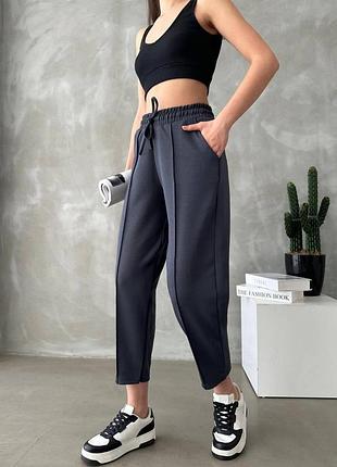 Брюки укороченные 8