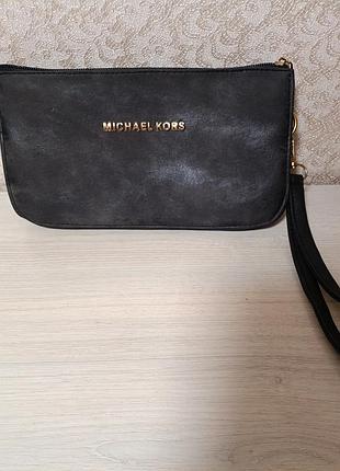 Стильная сумка косметичка кросс-боди клач бренд michael kors