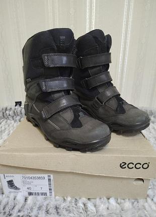 Ботинки сапоги ecco, 40р.