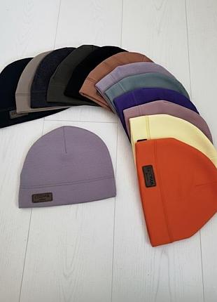 Шапки унісекс теплі