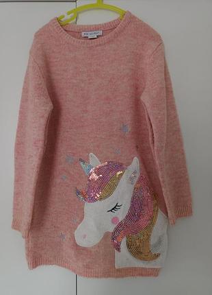 Удлиненный свитшот primark на 6-7 лет