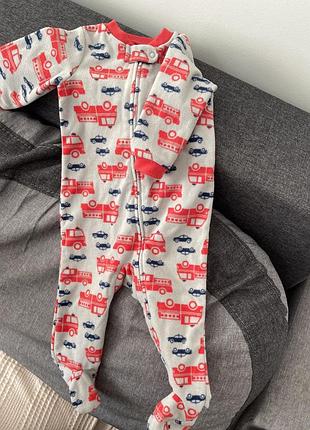 Флісовий чоловічок,carters 6-9 місяців,человечек,комбез