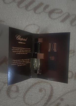 Одеколон chopard leather malaki