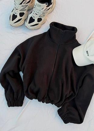 Бомбер флісовий