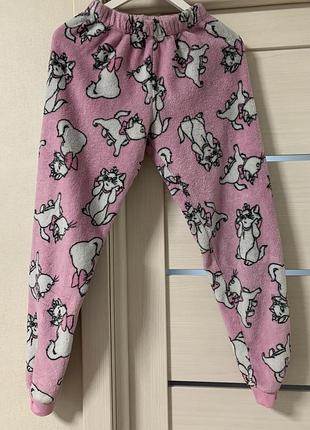 Теплі плюшеві штани disney марі