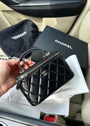 Шкіряна сумка шанел люкс