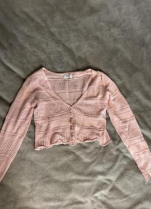 В’язана кофтинка cropp
