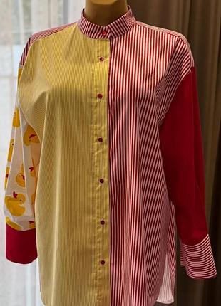 Рубашка женская утка утки гусы