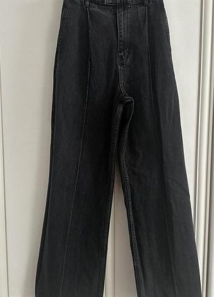 Джинси графітові zara