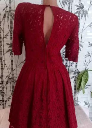 Красивое кружевное платье joe browns, сост. отличное. размер 12. сток!2 фото