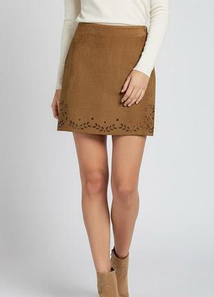 Новая с биркой замшевая юбка с перфорацией pimark