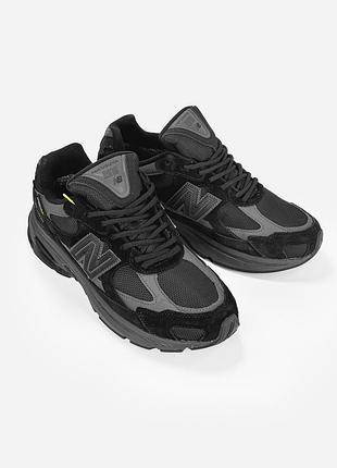 Кроссовкиnew balance 2010 black/gray termo cordura черные мужские