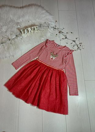 Платье новогоднее 4-5р и 5-6р.