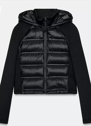 Демисезонная укороченная куртка zara p.s