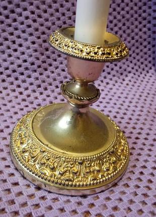 Металлический подсвечник