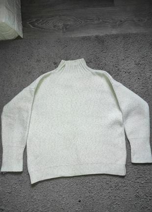 Теплый женский свитерик оверсайз размер м-л