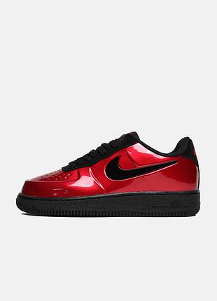 Кроссовки nike air force 1 “foamposite red красные мужские