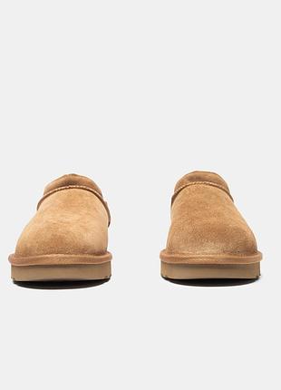 Угги ugg micro boot chesnut коричневые 6