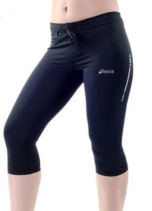 Вкорочені спортивні легінси asics m нові
