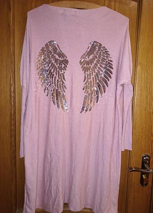 Плаття сукня з паетками крила