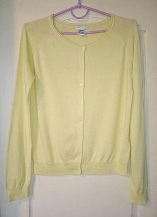 Кардиган/шелк кашемир хлопок/ кофта laura clement la reduote