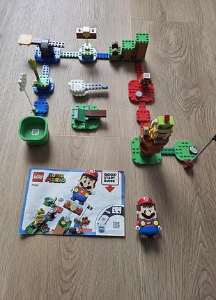 Конструктор lego super mario приключения с марио. стартовый набор 71360