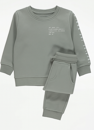 Трикотажний флісовий костюм для хлопчика