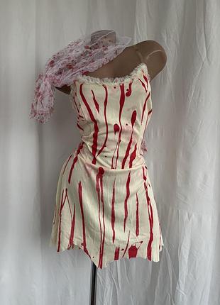 Наречена мертва зомбі королева бала сукня карнавальна