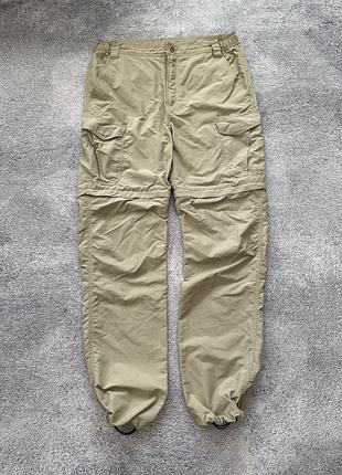46 nord (3-в-1) штани-трансформери. 100% поліамід. w34-36/eu52. трекінг/подорожі