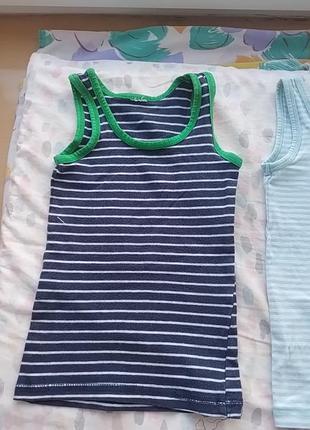 Детская майка 3 шт